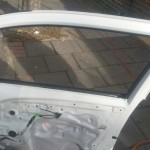 citroen c1 door glass replacement before photo