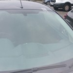 ford focus 2011 front windscreen after replacement