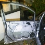 honda jazz front door glass replacement before photo 2