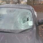nissan juke dmaged front windscreen