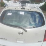 nissan micra rear screen replacement after