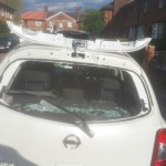 nissan micra rear screen replacement before