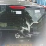 nissan note rear screen after replacement