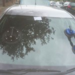 skoda fabi front windscreen replacement after photo