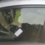 toyota auris front door glass replacement after photo