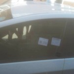 toyota prius front door glass after replacement