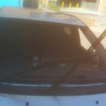toyota prius windscreen before replacement
