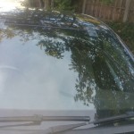 vauxhall astra front windscreen replacement after photo