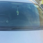 vauxhall insignia chipped and cracked front windscreen
